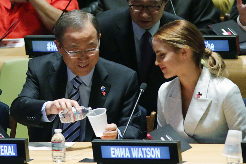 Emma Watson在聯合國發表感人的女權演說，全場掌聲雷動 9